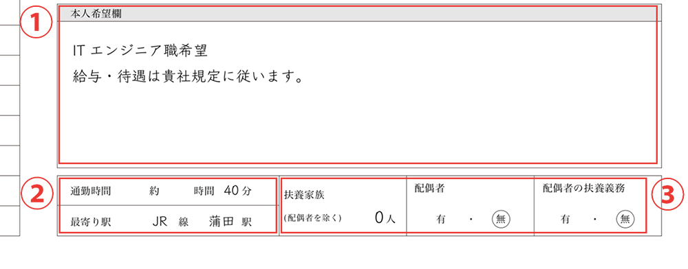 resume japanese format